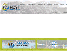 Tablet Screenshot of friendsofhoytpark.org
